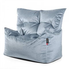 Кресло-мешок Qubo™ Chillin, гобелен, голубое цена и информация | Кресла-мешки и пуфы | 220.lv