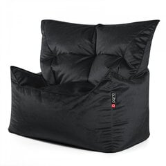 Кресло-мешок Qubo™ Chillin, гобелен, черное цена и информация | Кресла-мешки и пуфы | 220.lv