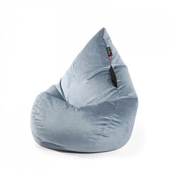 Кресло-мешок Qubo™ Splash Drop, гобелен, светло-синее цена и информация | Кресла-мешки и пуфы | 220.lv
