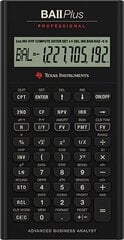 Калькулятор Texas Instruments BA II Plus Professional цена и информация | Канцелярия | 220.lv