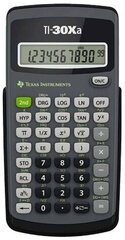 Калькулятор Texas Instruments TI-30XA цена и информация | Канцелярия | 220.lv