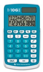 Калькулятор Texas Instruments TI-106 II цена и информация | Канцелярия | 220.lv