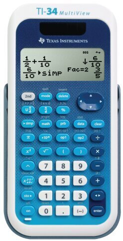 Kalkulators Texas Instruments TI-34 MultiView™ cena un informācija | Kancelejas preces | 220.lv