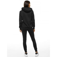 Sieviešu džemperis ar kapuci "Look" JS/W03-46349, melns cena un informācija | Jakas sievietēm | 220.lv