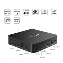 Smart TV Box MXQ PRO 2 4K медиаплеер, ТВ-аксессуар для Android цена и информация | Мультимедийные проигрыватели | 220.lv