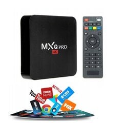 Smart TV Box MXQ PRO 2 4K медиаплеер, ТВ-аксессуар для Android цена и информация | Мультимедийные проигрыватели | 220.lv