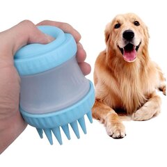 Щетка с шампунем-дозатором для домашних животных для мытья силикона цена и информация | Средства по уходу за животными | 220.lv