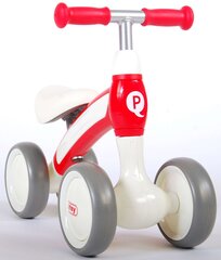 Balansa velosipēds QPlay Cutey Ride On Junior, sarkans/balts цена и информация | Балансировочные велосипеды | 220.lv