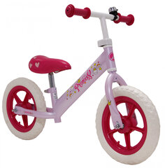 Балансировочный велосипед Amigo Princess 12'', розовый цена и информация | Балансировочные велосипеды | 220.lv