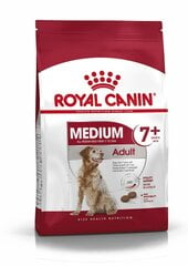 ROYAL CANIN взрослые собаки средних пород Medium adult +7, 4 kg цена и информация | Сухой корм для собак | 220.lv