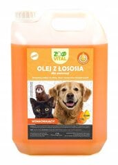 Laša eļļa suņiem un kaķiem, Omega-3 5L цена и информация | Витамины, пищевые добавки, анти-паразит продукты для собак | 220.lv