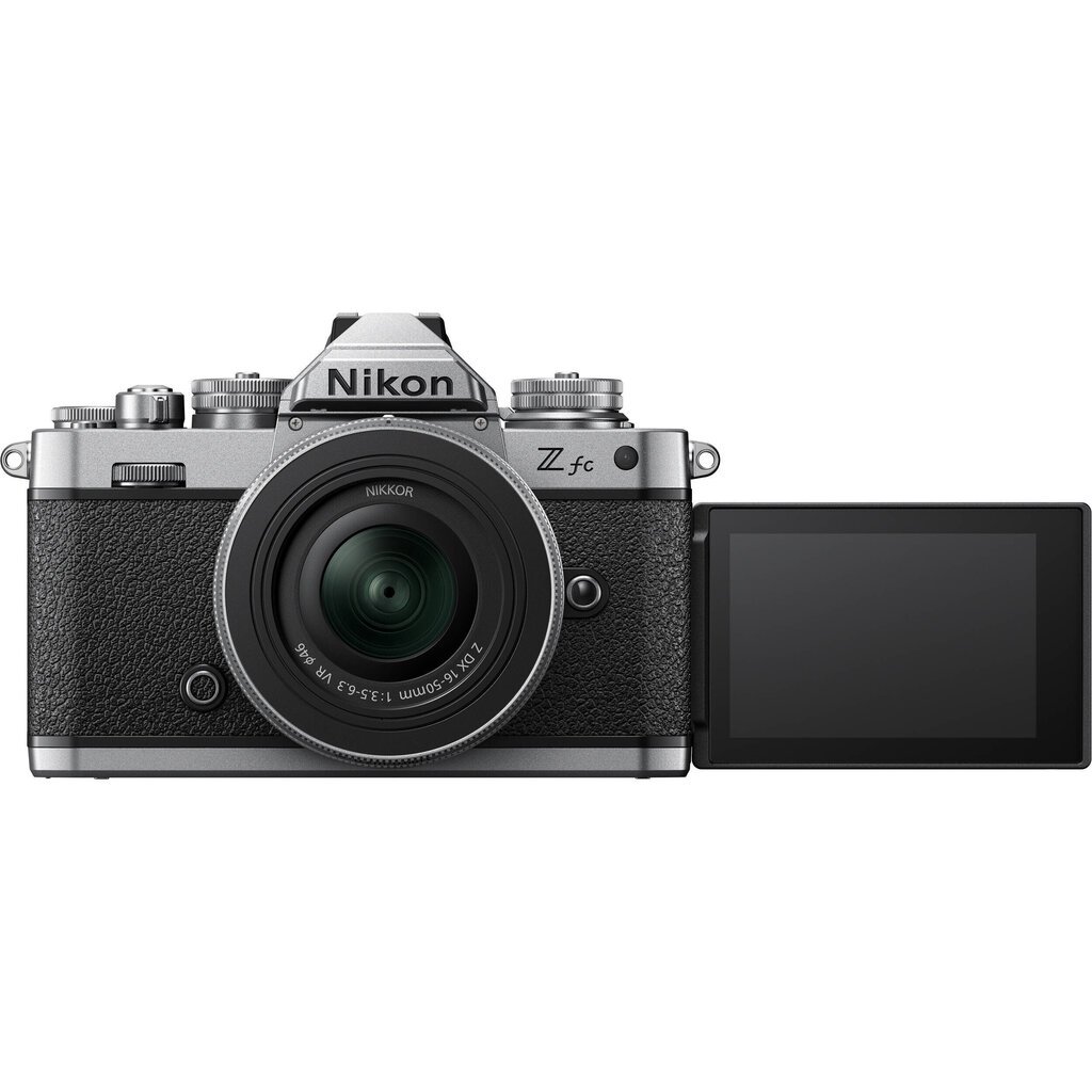 Nikon Z fc + NIKKOR Z DX 16-50mm f/3.5-6.3 VR (Silver) цена и информация | Digitālās fotokameras | 220.lv