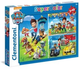 Головоломка/пазл Clementoni Paw Patrol, 3x48 деталей цена и информация | Пазлы | 220.lv