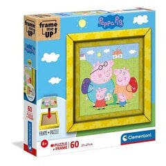 Puzle Clementoni Peppa Pig, 60 d. cena un informācija | Puzles, 3D puzles | 220.lv