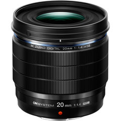 Olympus OM SYSTEM M.ZUIKO DIGITAL ED 20mm F1.4 PRO цена и информация | Объективы | 220.lv