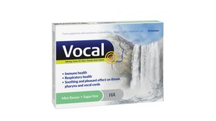 Сосательные пастилки со вкусом мяты VOCAL, 24 шт. цена и информация | Nav norādīts Витамины, пищевые добавки, препараты | 220.lv