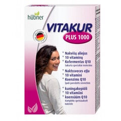 Капсулы VITAKUR PLUS 1000, 30 шт. цена и информация | Витамины, пищевые добавки, препараты для хорошего самочувствия | 220.lv