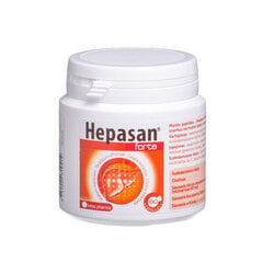 Kapsulas normālai aknu veselībai, Hepasan Forte N60 cena un informācija | Vitamīni, preparāti, uztura bagātinātāji labsajūtai | 220.lv