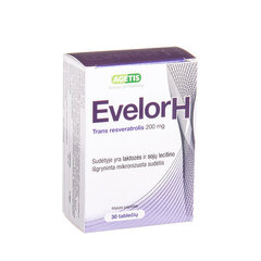 Tabletes Evelor H 200mg tab. N30 cena un informācija | Vitamīni, preparāti, uztura bagātinātāji labsajūtai | 220.lv