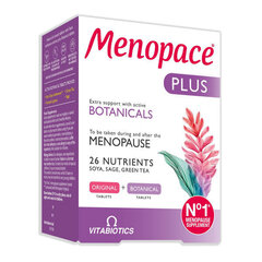 Витамины MENOPACE PLUS BOTANICALS, 56 таблеток цена и информация | Витамины, пищевые добавки, препараты для хорошего самочувствия | 220.lv