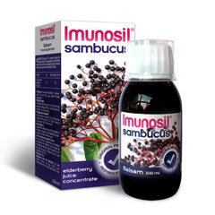 Imunosil Sambucus balzams 100ml cena un informācija | Vitamīni, preparāti, uztura bagātinātāji imunitātei | 220.lv