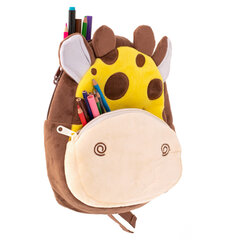Плюшевый рюкзак - жираф (24 см) цена и информация | Школьные рюкзаки, спортивные сумки | 220.lv