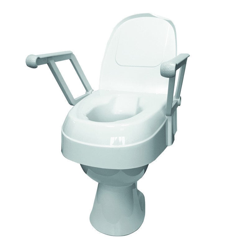 Paaugstināts tualetes sēdeklis ar vāku, 1 gab. цена и информация | Medicīniskā aprūpe | 220.lv