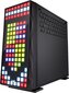 Datora kaste (IW-309-Black) cena un informācija | Datoru korpusi | 220.lv