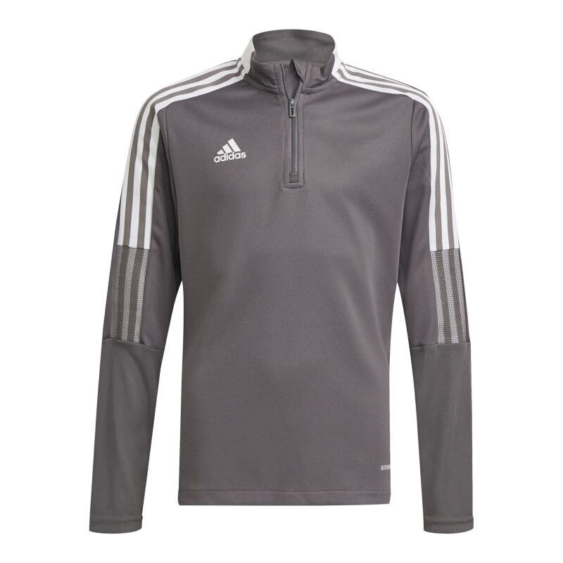 Džemperis zēnam Adidas Tiro 21 Jr GM7321, pelēks цена и информация | Zēnu jakas, džemperi, žaketes, vestes | 220.lv