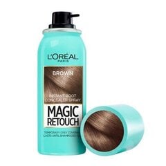 Matu korektors un sirmu matu augšanas atjaunošanai L´Oréal Paris Magic retouch (Instant Root Concealer Spray) 75 ml cena un informācija | Matu krāsas | 220.lv