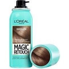 Matu korektors un sirmu matu augšanas atjaunošanai L´Oréal Paris Magic retouch (Instant Root Concealer Spray) 75 ml cena un informācija | Matu krāsas | 220.lv