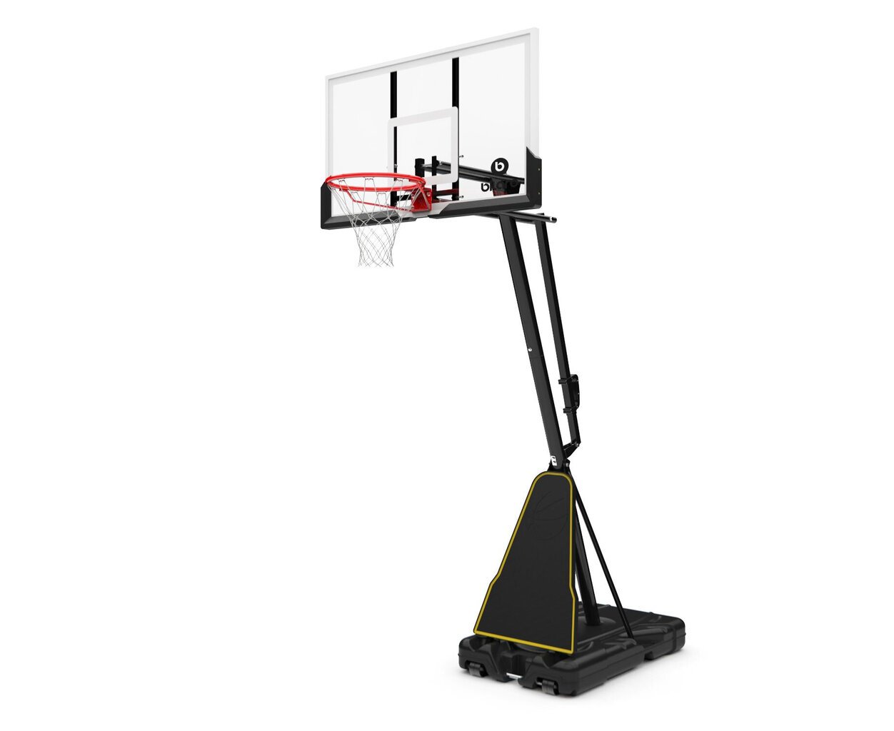 Mobilais basketbola statīvs Bilaro Houston 130x80cm cena un informācija | Basketbola statīvi | 220.lv