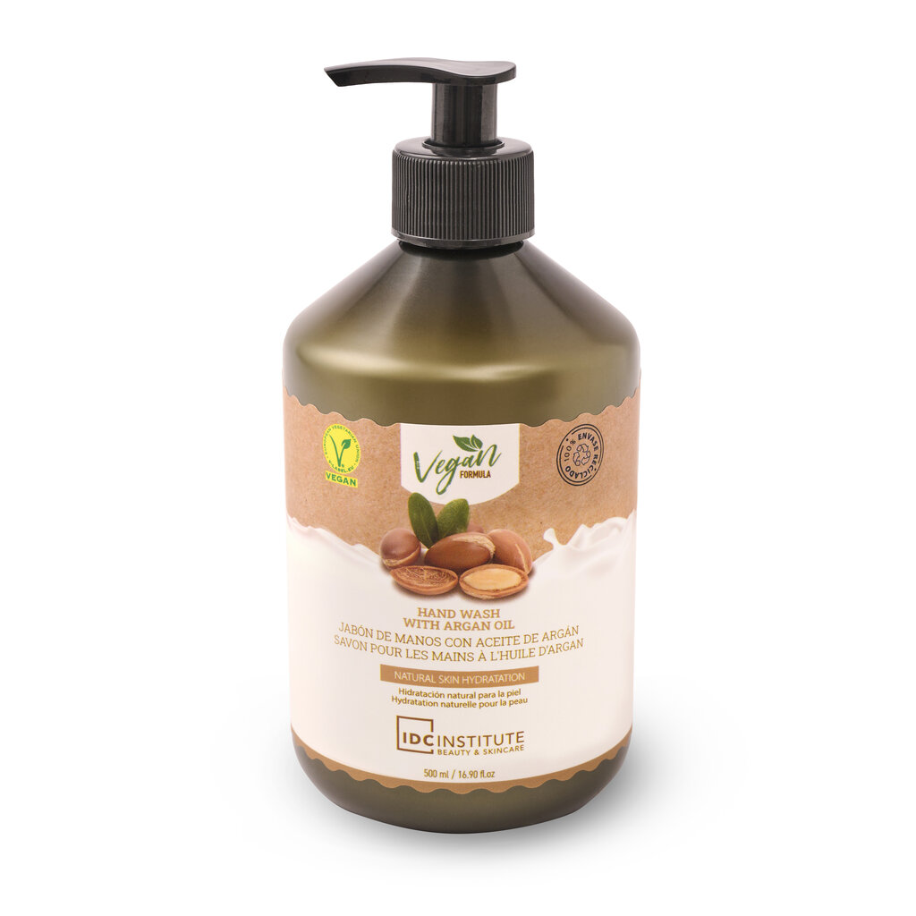 Šķidrās roku ziepes IDC Institute Argan, 500 ml cena un informācija | Ziepes | 220.lv