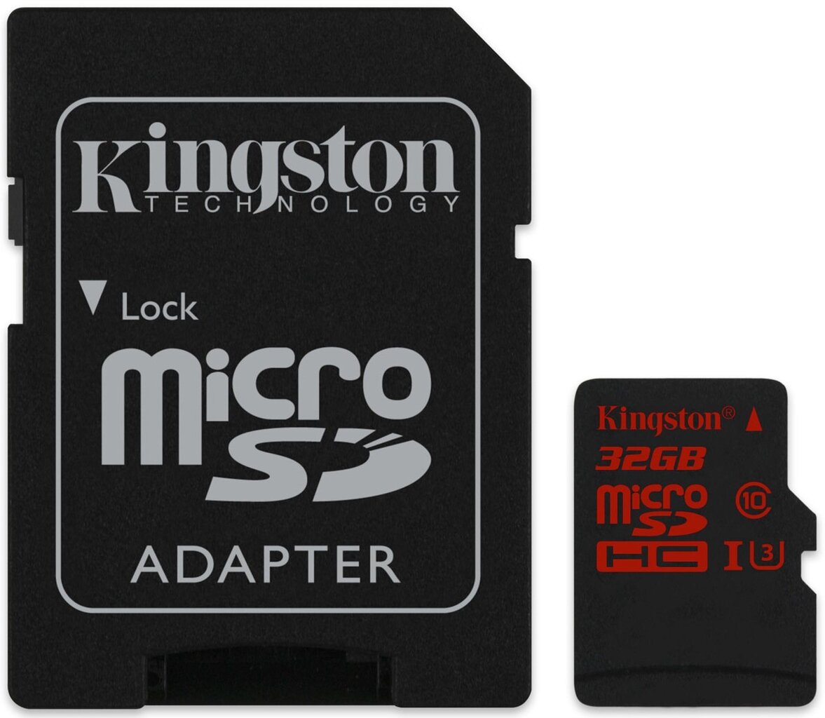 Kingston MicroSDCA 32GB UHS-I U3 + SD adapteris cena un informācija | Atmiņas kartes mobilajiem telefoniem | 220.lv