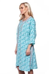 Хлопковый комплект, халат и ночная рубашка для женщин Sevgi 654 цена и информация | Женские халаты | 220.lv