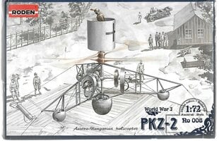Līmējams modelis Roden 008 PKZ-2 1/72 cena un informācija | Līmējamie modeļ | 220.lv
