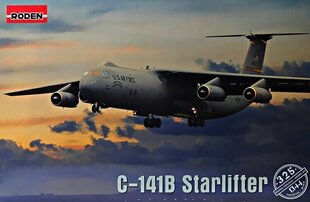Līmējams modelis Roden 325 Lockheed C-141B Starlifter 1/144 цена и информация | Склеиваемые модели | 220.lv