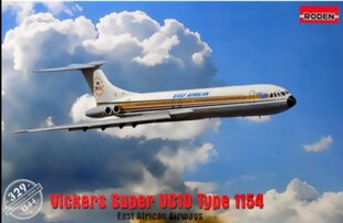 Līmējams modelis Roden 329 Vickers Super VC10 Type 1154 1/144 cena un informācija | Līmējamie modeļi | 220.lv