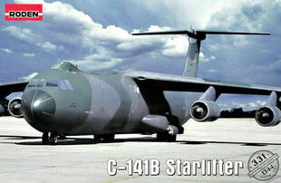 Līmējams modelis Roden 331 C-141B Starlifter 1/144 цена и информация | Склеиваемые модели | 220.lv