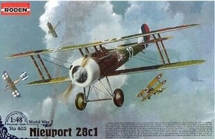 Модель для склеивания Roden 403 Nieuport 28 1/48 цена и информация | Склеиваемые модели | 220.lv