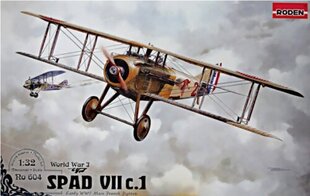 Līmējams modelis Roden 604 Spad VII c.I 1/32 cena un informācija | Līmējamie modeļi | 220.lv