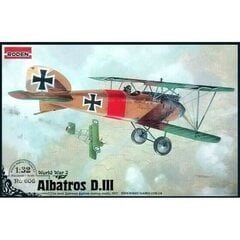 Склеиваемая модель Roden 606 Albatros D.III 1/32 цена и информация | Склеиваемые модели | 220.lv