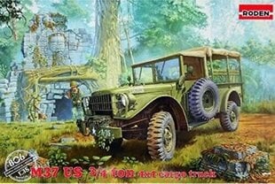 Склеиваемая модель Roden 806 М37 US 3/4 тонна 4x4 грузовой автомобиль 1/35 цена и информация | Склеиваемые модели | 220.lv