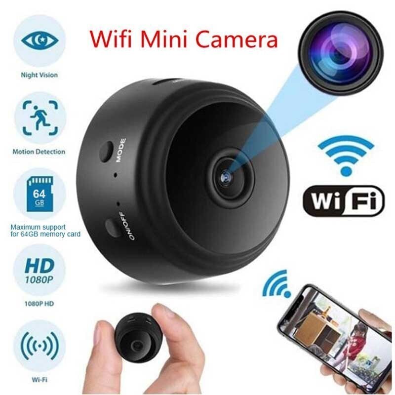 Mini bezvadu videonovērošanas kamera Wifi