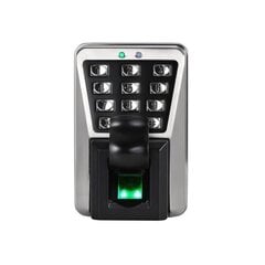 ZKTECO Biometrisko durvju kontrolieris ar pirkstu nospiedumu un skeneri un tastatūru cena un informācija | Drošības sistēmu piederumi | 220.lv