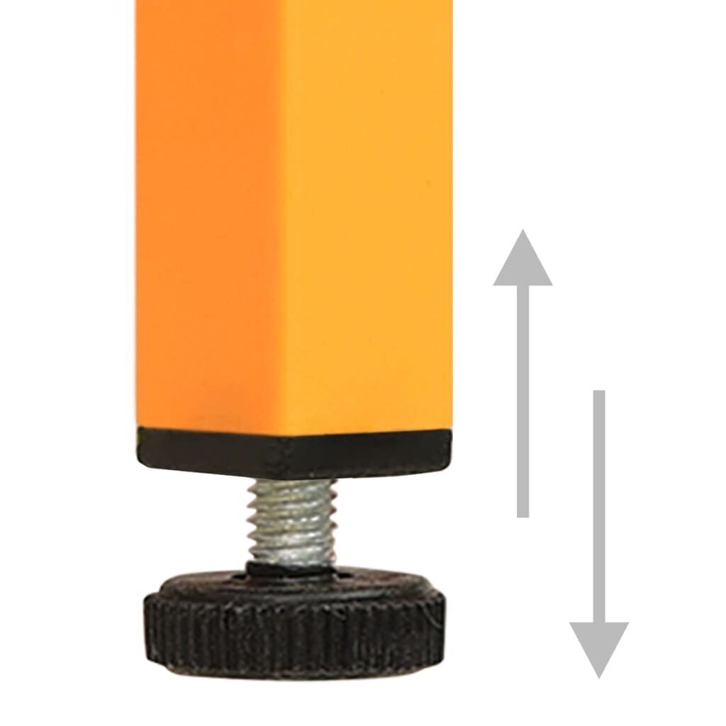 vidaXL skapītis, 80x35x101,5 cm, tērauds, sinepju dzeltens cena un informācija | Skapīši viesistabai | 220.lv