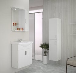 Высокий шкафчик для ванной Eternal, белый цена и информация | Шкафчики для ванной | 220.lv