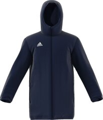 Virsjaka vīriešiem Adidas Core 18 Stadium, zila цена и информация | Мужские куртки | 220.lv