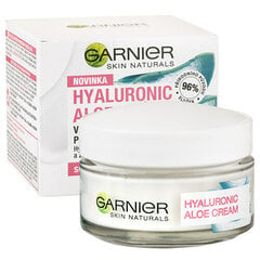 Barojošs sejas krēms Garnier Garnier Hyaluronic Aloe Nourishing Cream 50 ml цена и информация | Наносите на чистую кожу лица. Подержите около 10-15 минут и смойте водой. | 220.lv