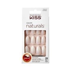 Mākslīgie nagi KISS Natural nails suitable for painting 70910 Salon Naturals (Nails) 28 gab. cena un informācija | KISS Smaržas, kosmētika | 220.lv